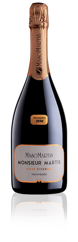 TRENTODOCMonsieur Martis Rosé Riserva Brut Millesimato