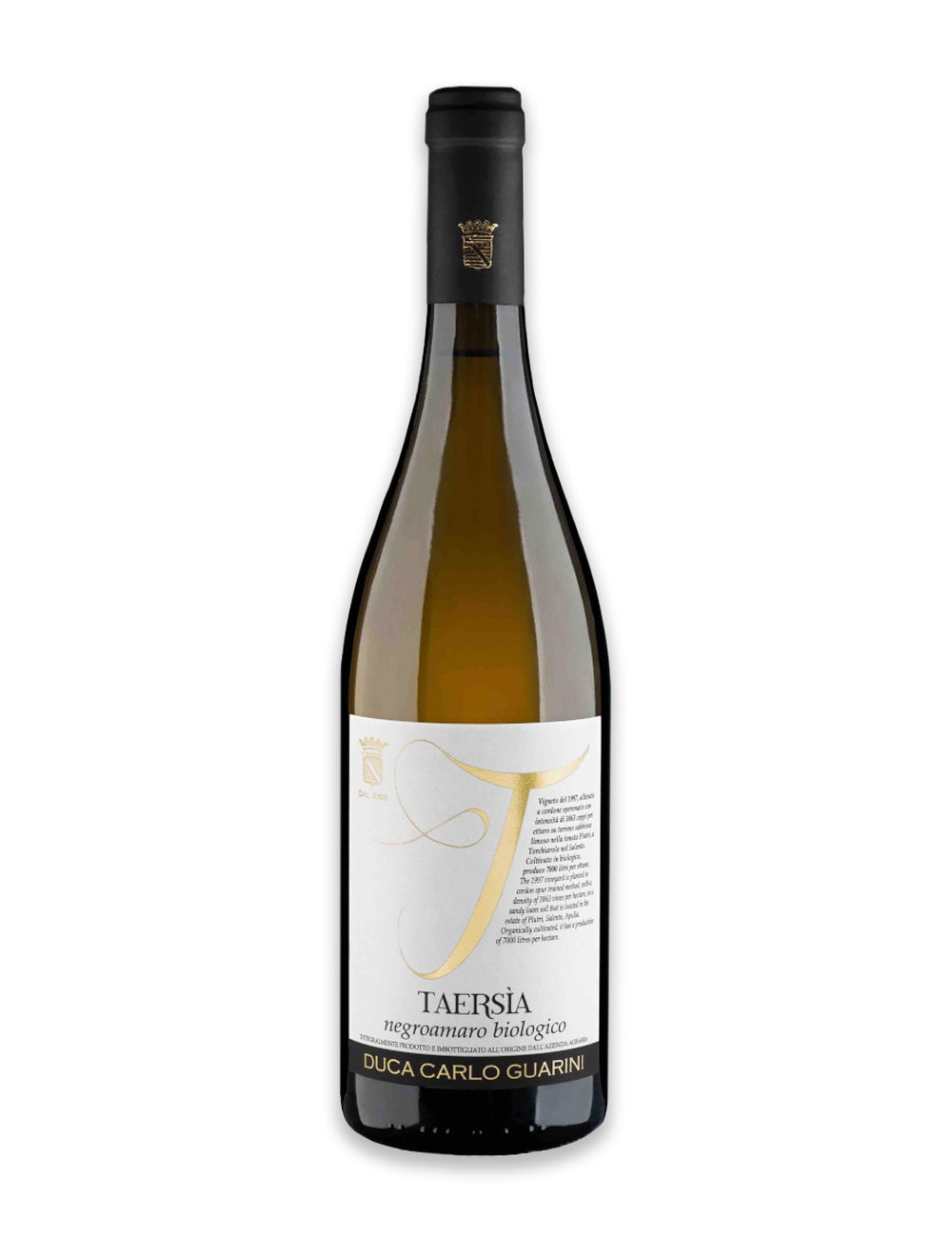 Taersìa Negroamaro in bianco Biologico