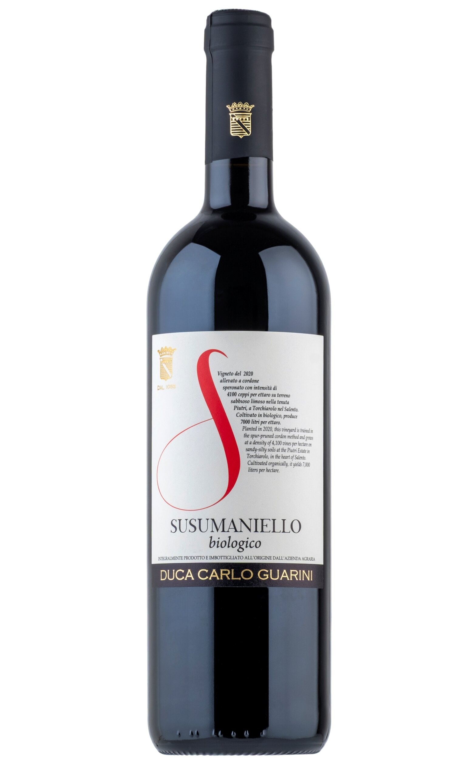 Susumaniello Rosso Igt Salento Biologico