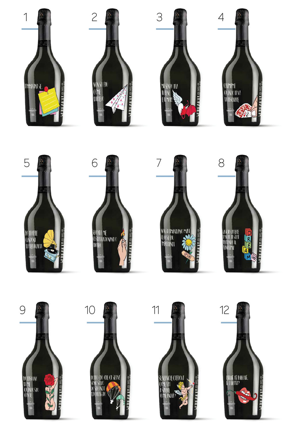 W’Heart! Spumante Bianco Extra Dry