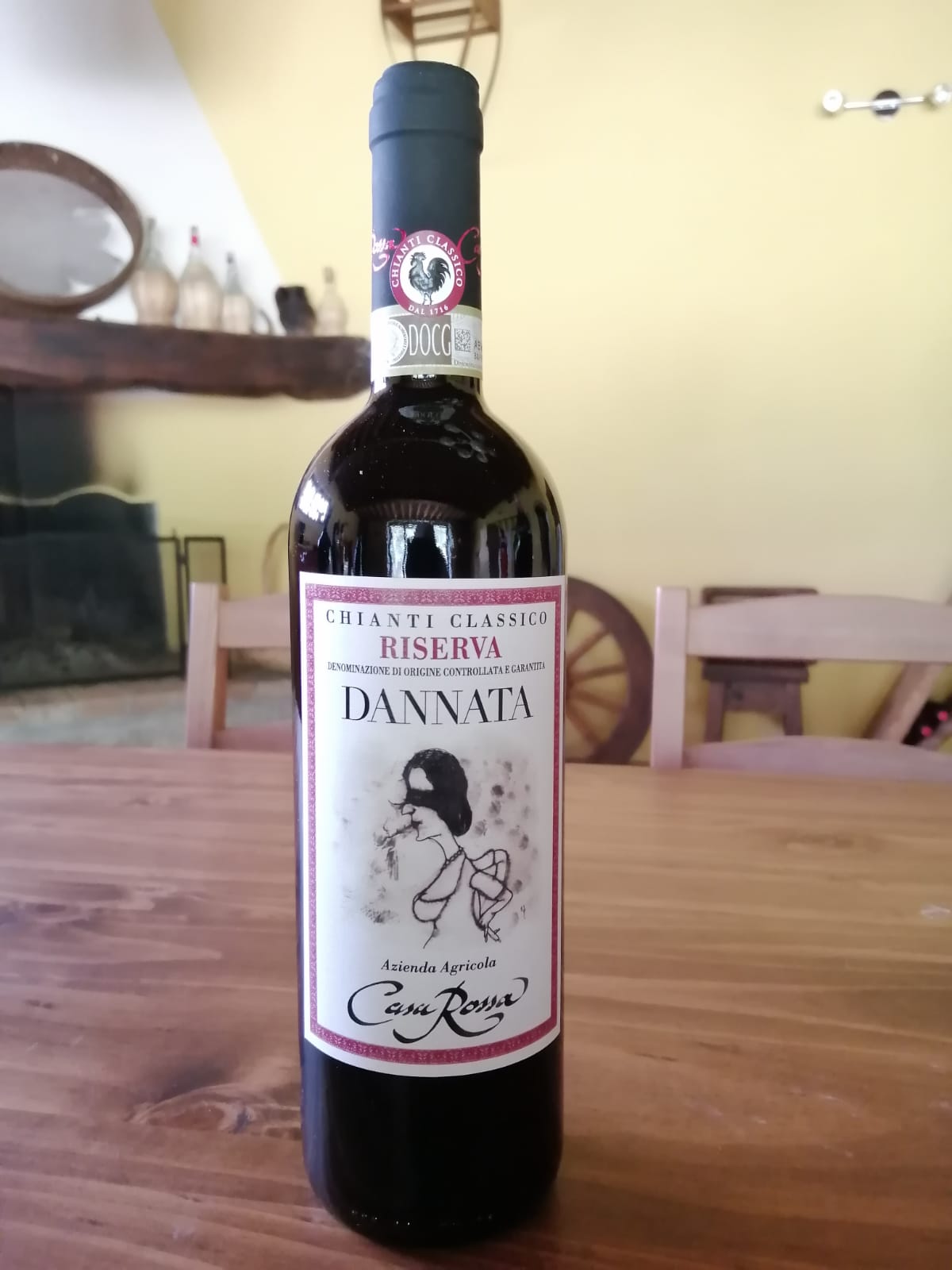 Chianti Classico Riserva DOCG "Dannata" 2019 - Chianti