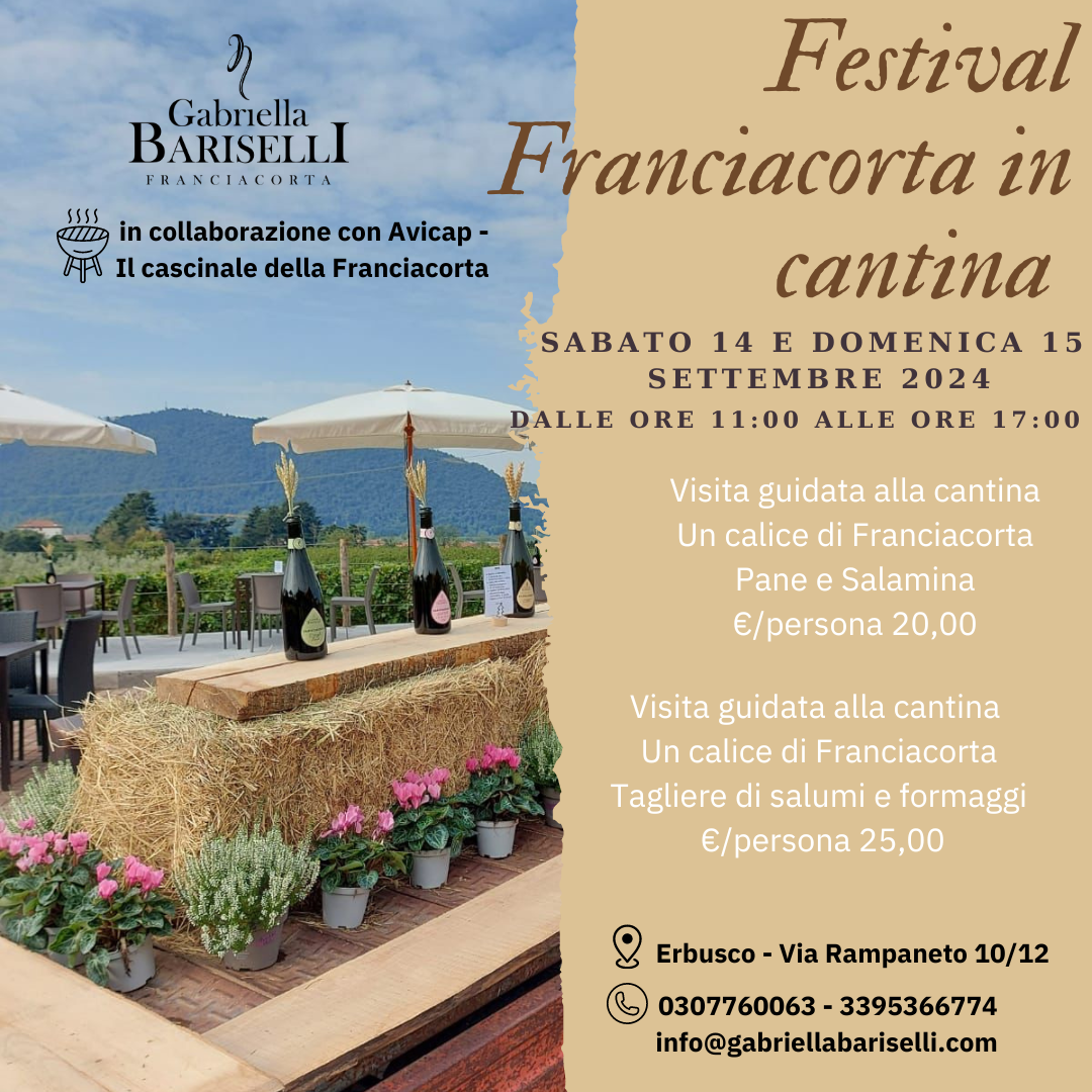 Festival Franciacorta in Cantina 2024