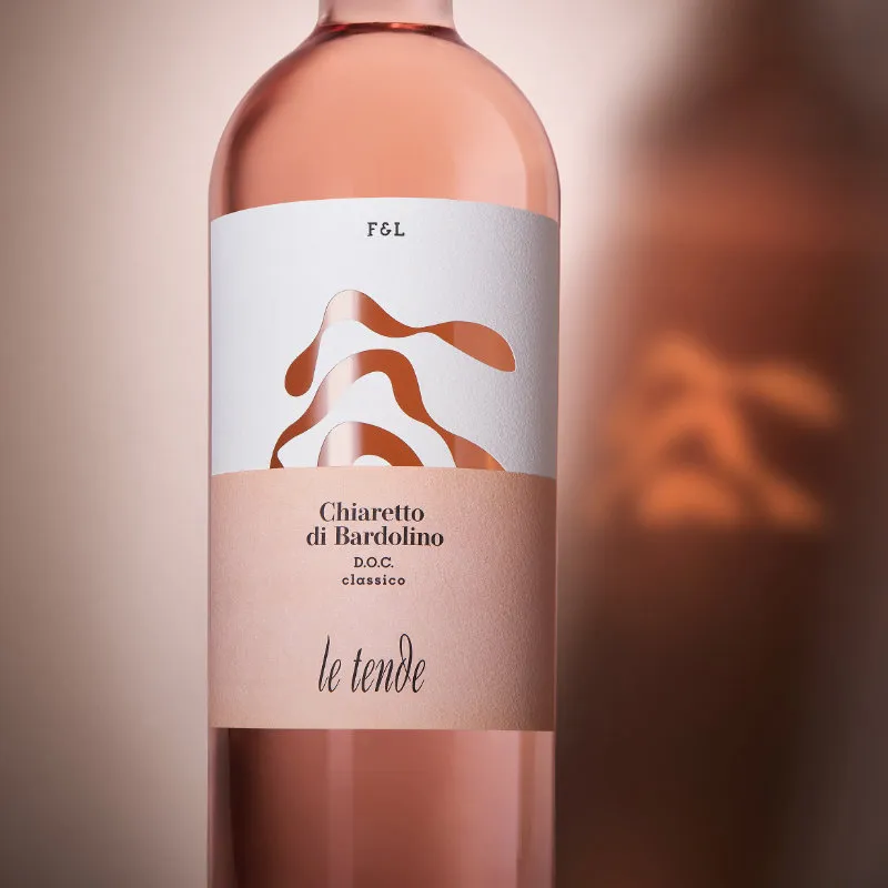 Spumante biologicole bollicine de Le Tende dal lago di Garda