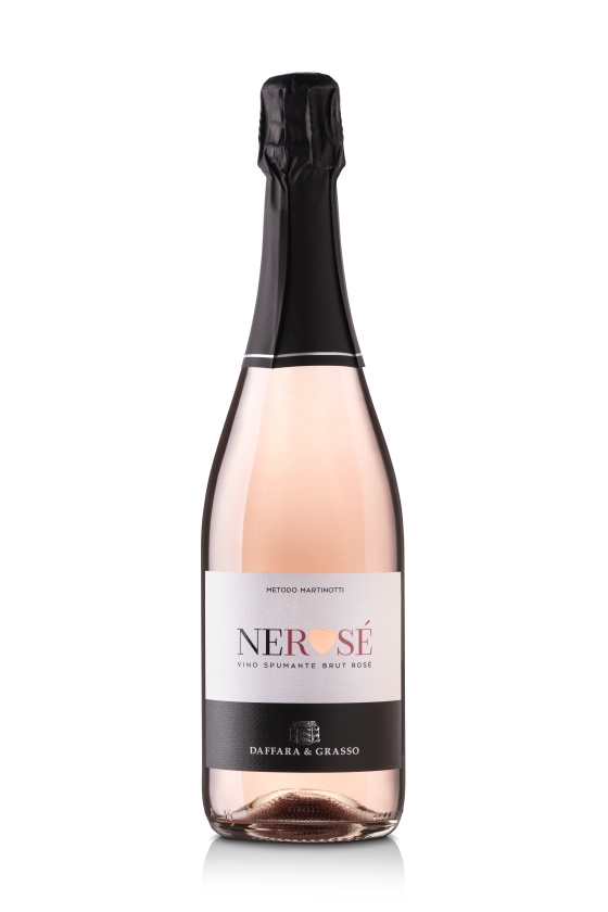 "NEROSE'" Vino Spumante Brut Rosé Metodo Martinotti