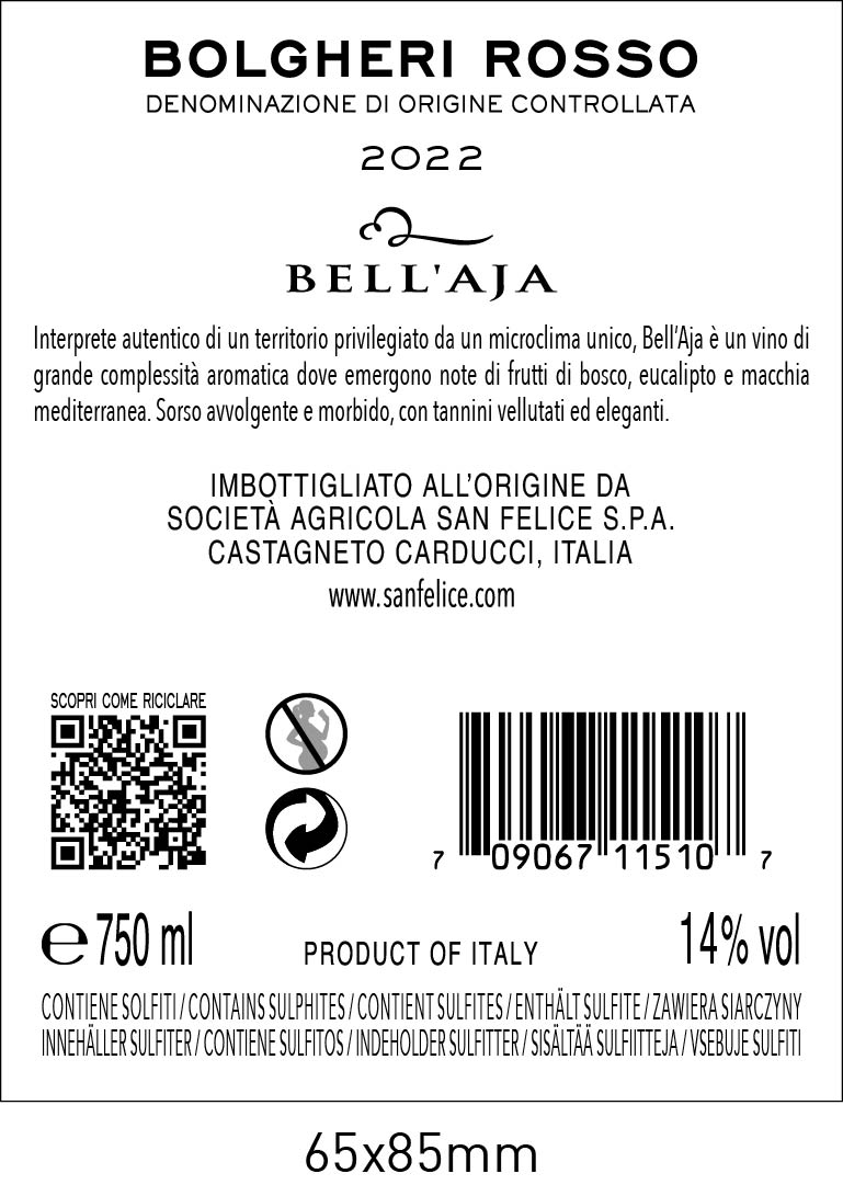 BOLGHERI DOC